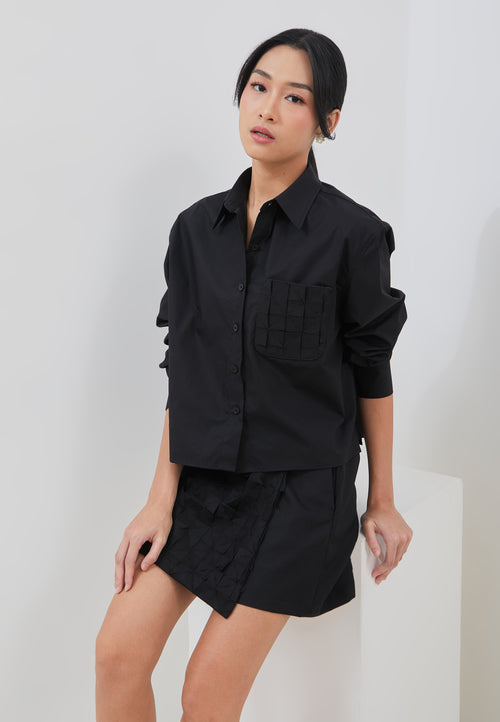 ORIGAMI Black Shirt