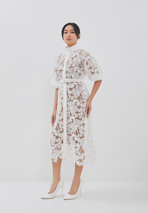 EMBROIDERY Shirt Dress