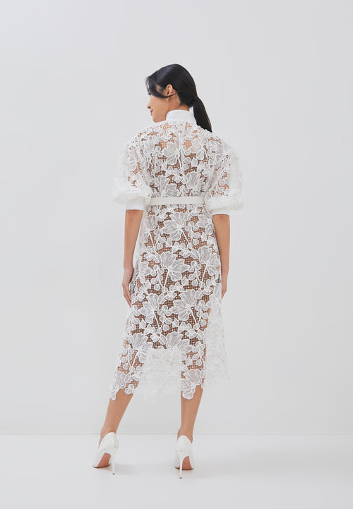 EMBROIDERY Shirt Dress
