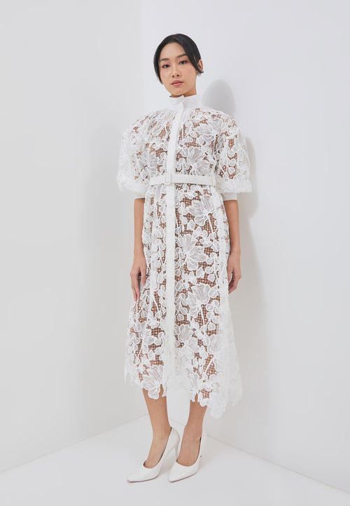 EMBROIDERY Shirt Dress