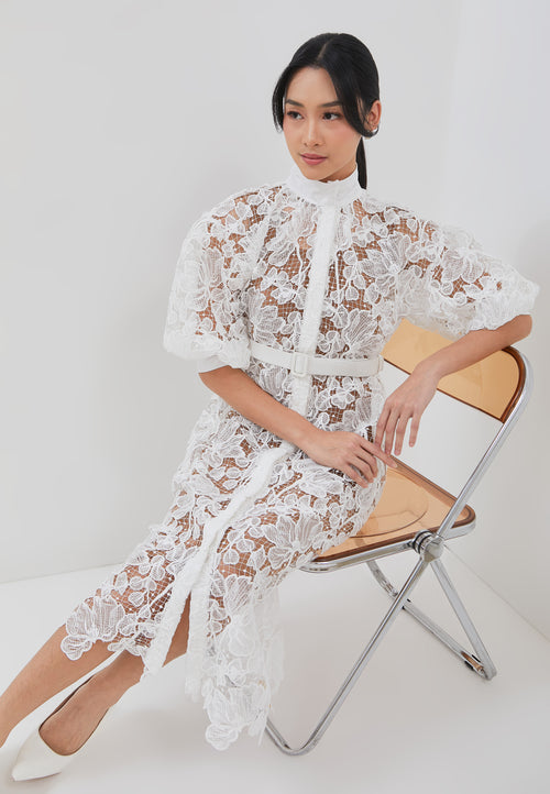 EMBROIDERY Shirt Dress
