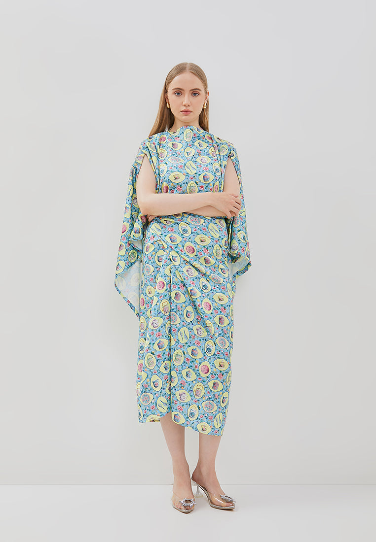 PERANAKAN PORCELAIN Magical Scarf