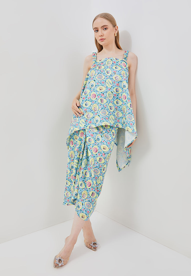 PERANAKAN PORCELAIN Magical Scarf