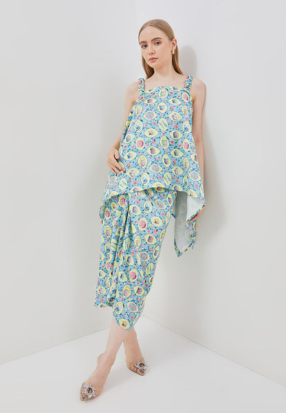 PERANAKAN PORCELAIN Magical Scarf