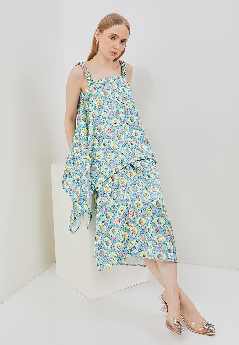 PERANAKAN PORCELAIN Magical Scarf