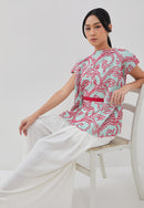 3D Tenun Mint Magic Top