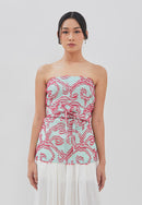 3D Tenun Mint Magic Top