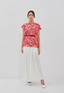 3D Tenun Pink Magic Top