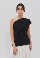 3D Tenun Black Magic Top
