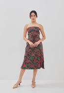 3D Tenun Green Magic Dress