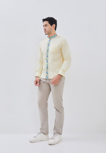 PERANAKAN PORCELAIN Long Sleeve Man Shirt