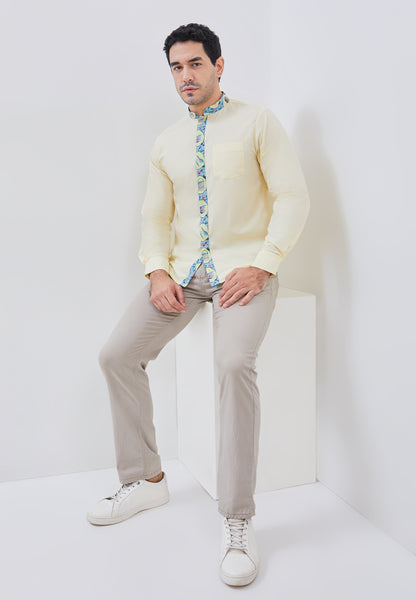 PERANAKAN PORCELAIN Long Sleeve Man Shirt