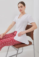 WHITE Kebaya Peplum Top