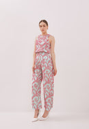 3D Tenun Mint High Waist Pants Maxi