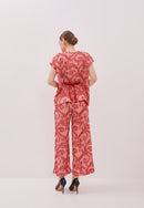 3D Tenun Pink Multiway Top
