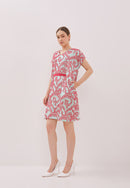 3D Tenun Mint Kimono Dress
