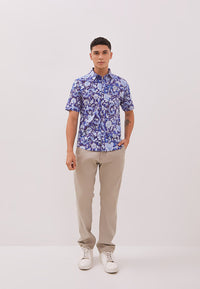 DRAGON Man Shirt with Point Collar
