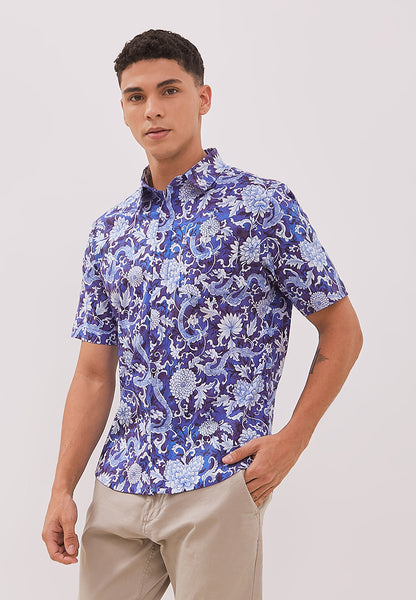 DRAGON Man Shirt with Point Collar