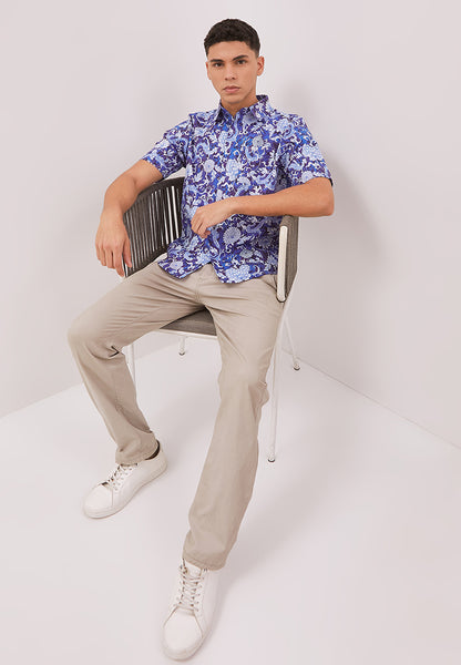 DRAGON Man Shirt with Point Collar