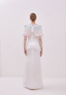 ORIGAMI Cape with Tassel beading