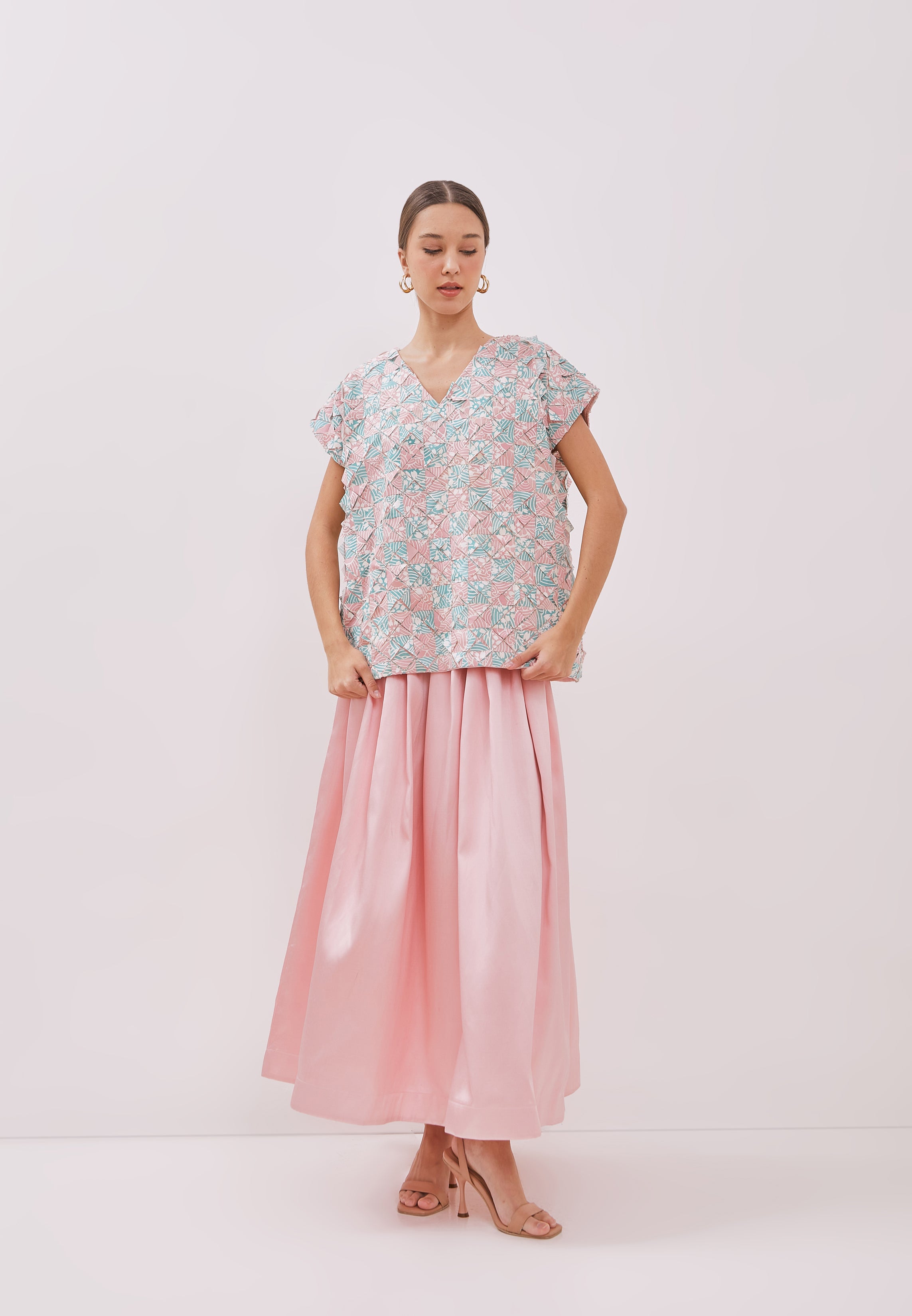 ORIGAMI Pastel Multiway Top
