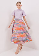 FIELDS OF FLOWER Circle Skirt