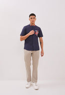 COLOURS OF LOVE Man Shirt with Point Collar