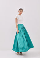 TURQUOISE Maxi Skirt