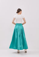 TURQUOISE Maxi Skirt