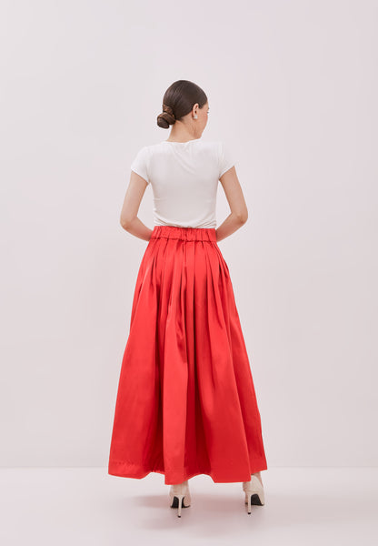 RED Maxi Skirt