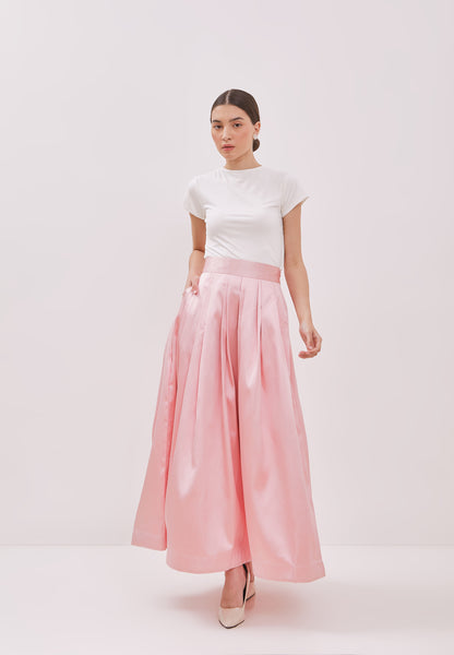 BLUSH PINK Maxi Skirt