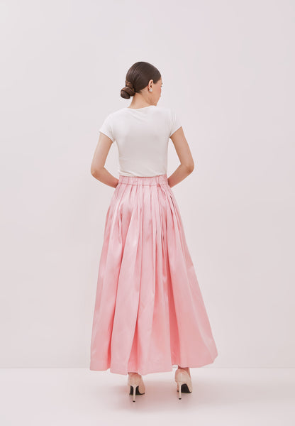 BLUSH PINK Maxi Skirt