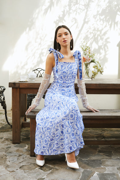 SINGAPORE ICONS Gardenia Dress