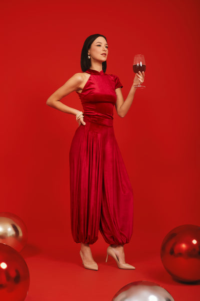 VELVET Red 2 in 1 Pants