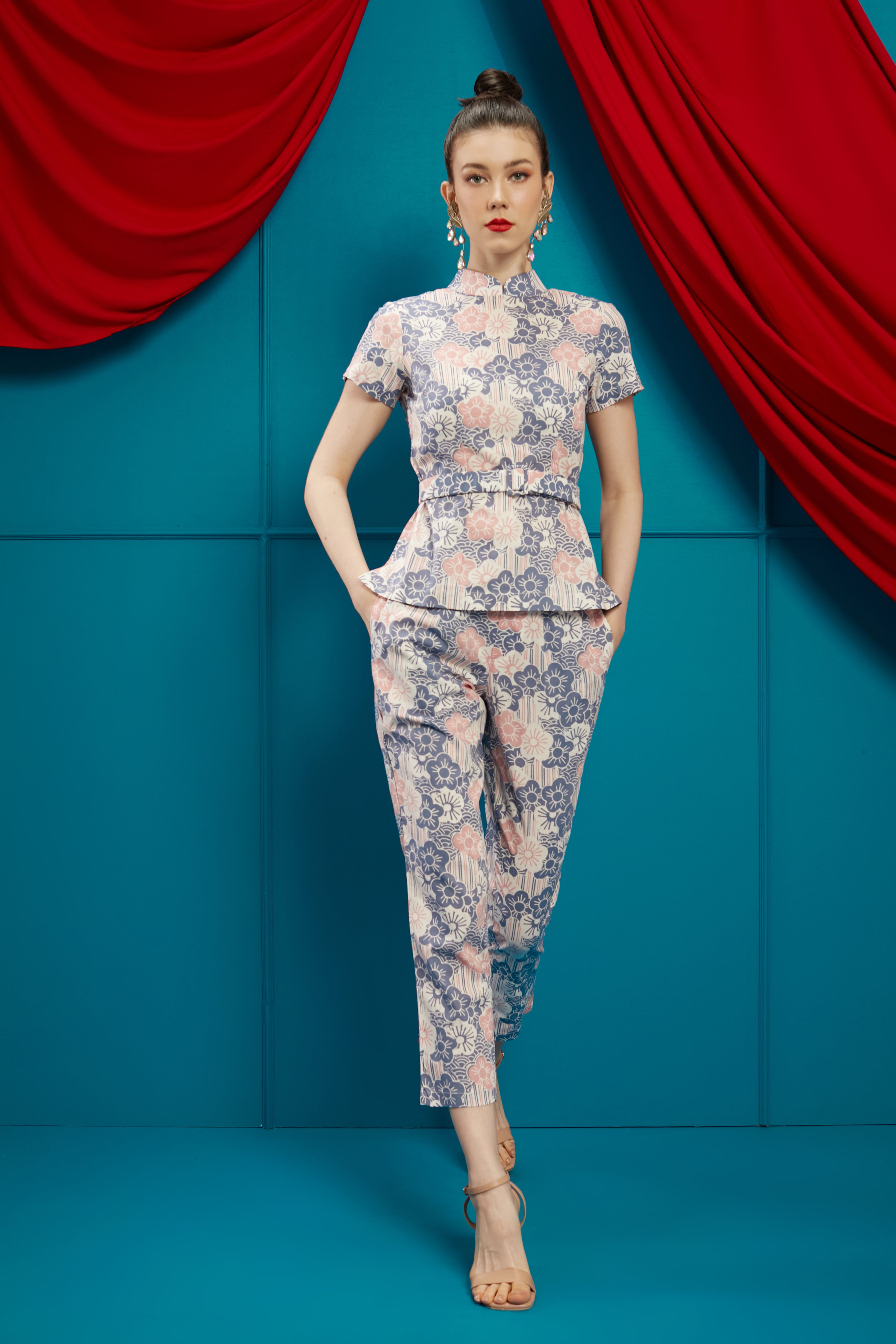 BANGKIT Blue & Pink Small Belt