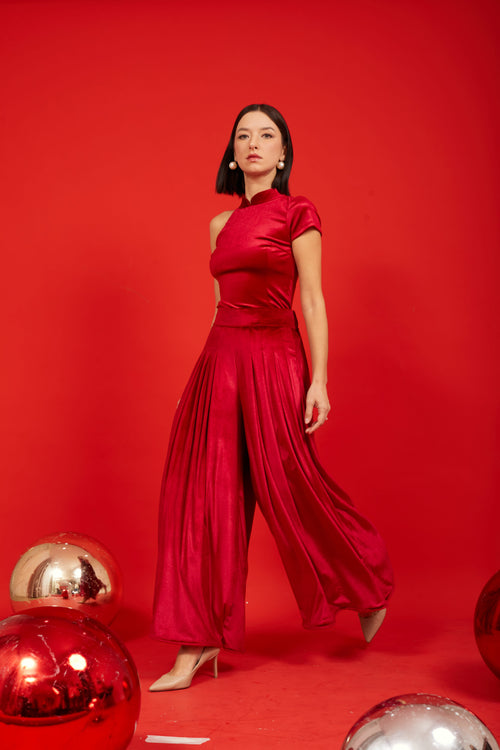 VELVET Red 2 in 1 Pants