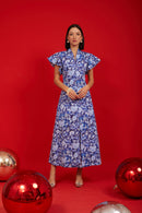 DRAGON Kebaya Flutter Dress