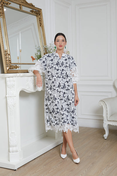 EMBROIDERY Shirt Dress