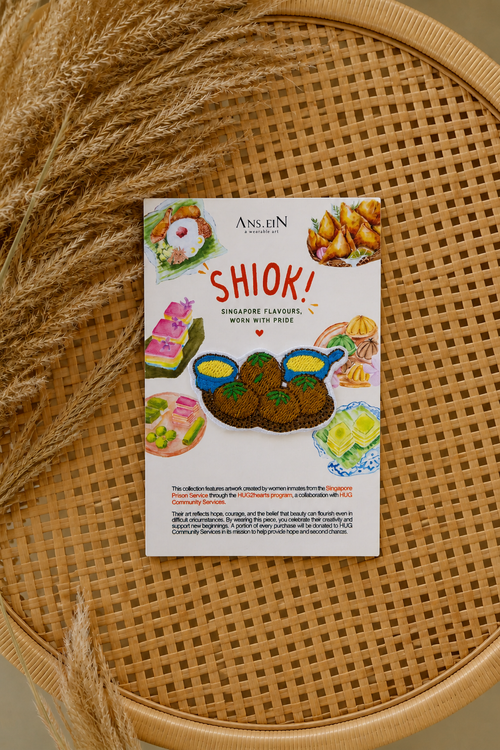 SHIOK! Embroidery Patch