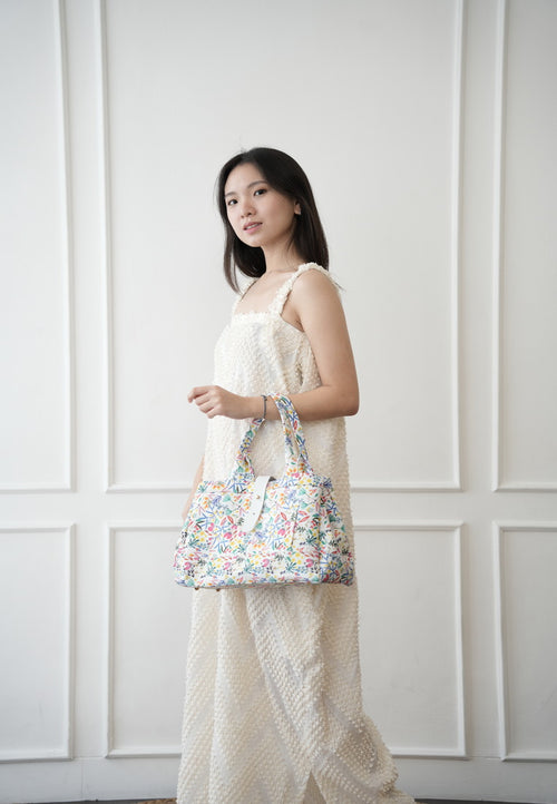 WHITE HANA Canvas Bag