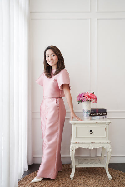 DUSTY ROSE Straight Pants