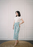 CHINESE FLORAL Sarong Skirt