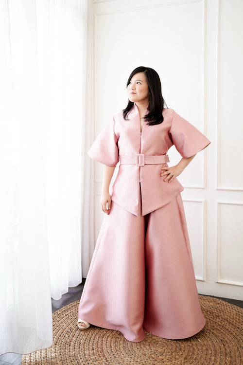 DUSTY ROSE Maxi Circle Culottes