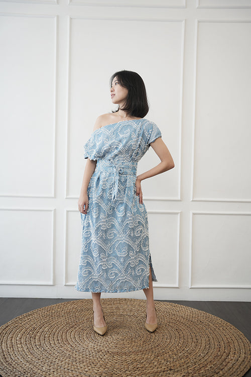 3D Tenun Cloud Magic Dress