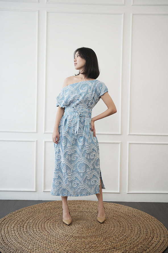 3D Tenun Cloud Magic Dress