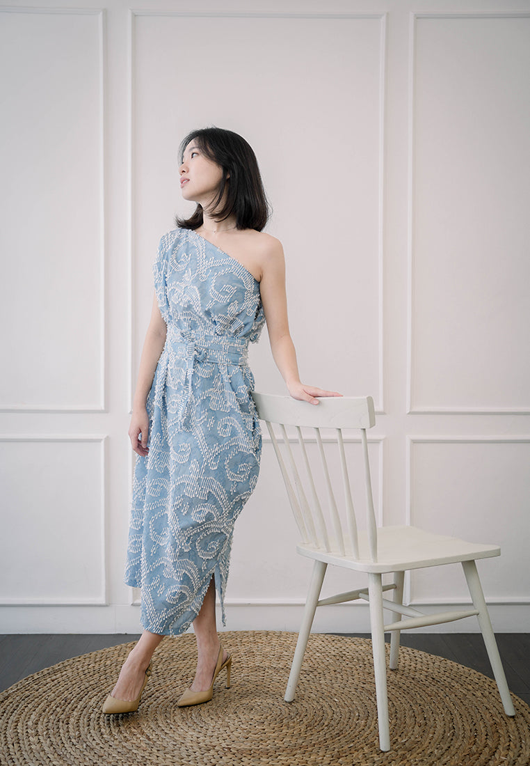 3D Tenun Cloud Magic Dress