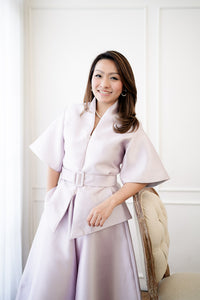 SILVER GREY Kebaya Jacket