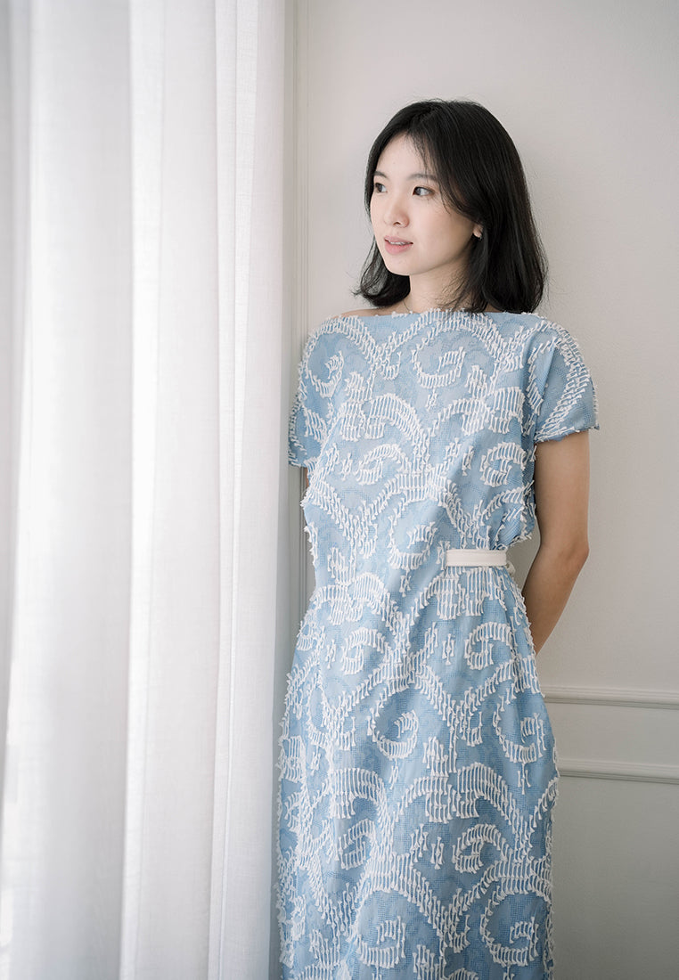 3D Tenun Cloud Magic Dress