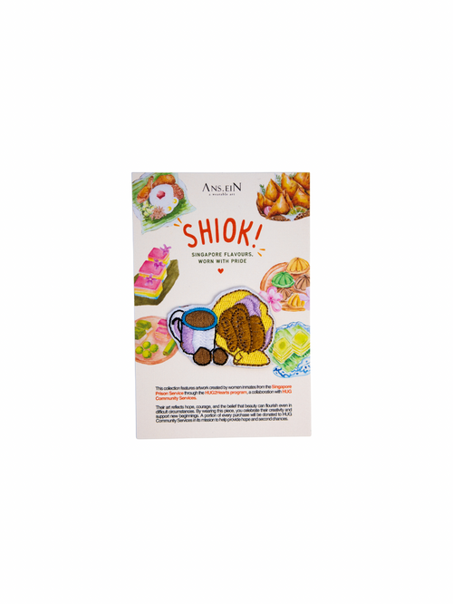 SHIOK! Embroidery Patch