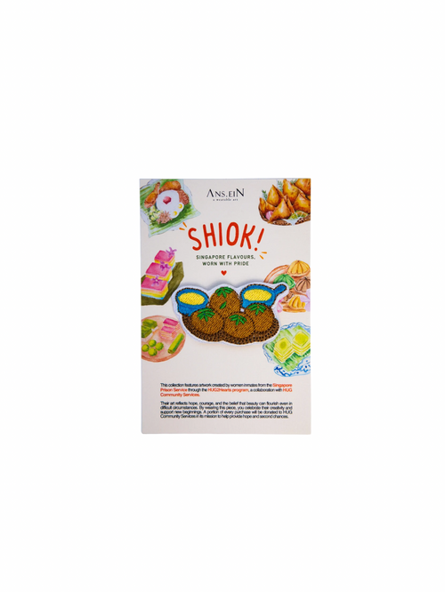 SHIOK! Embroidery Patch